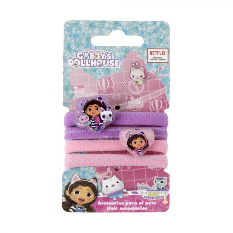 Cerda Beauty: Gabby’s Dollhouse - Hair Tie (4pcs) (2500003449)