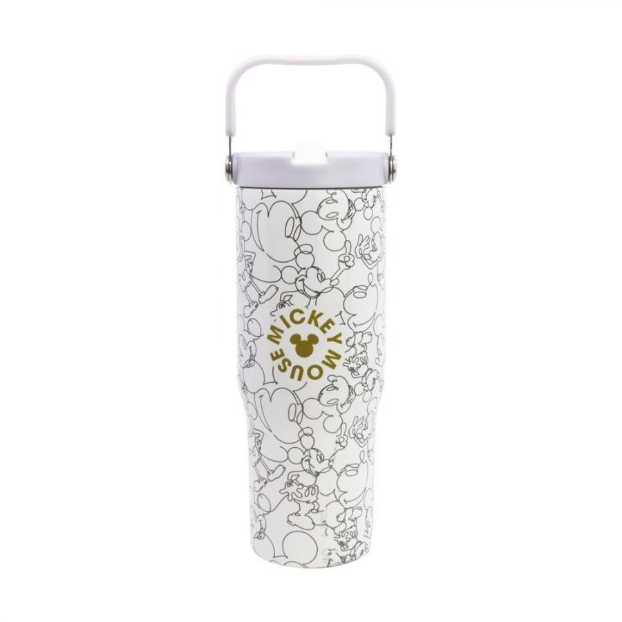 Stor: Mickey Mouse - Signature Insulated Stainless Steel Tubler with Handle (860ml) (31210)