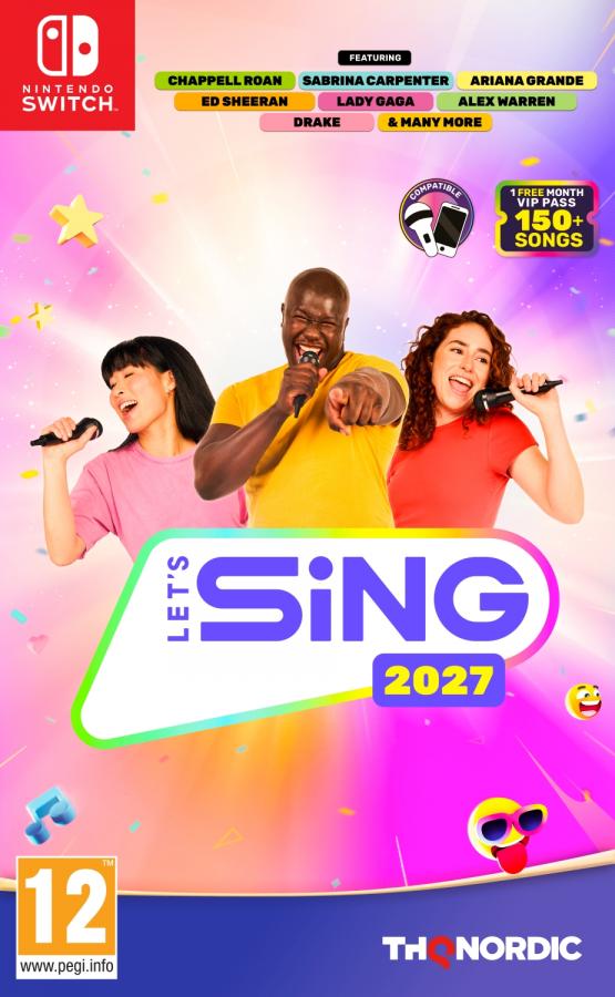 Let's Sing 2027 Nintendo Switch NEW