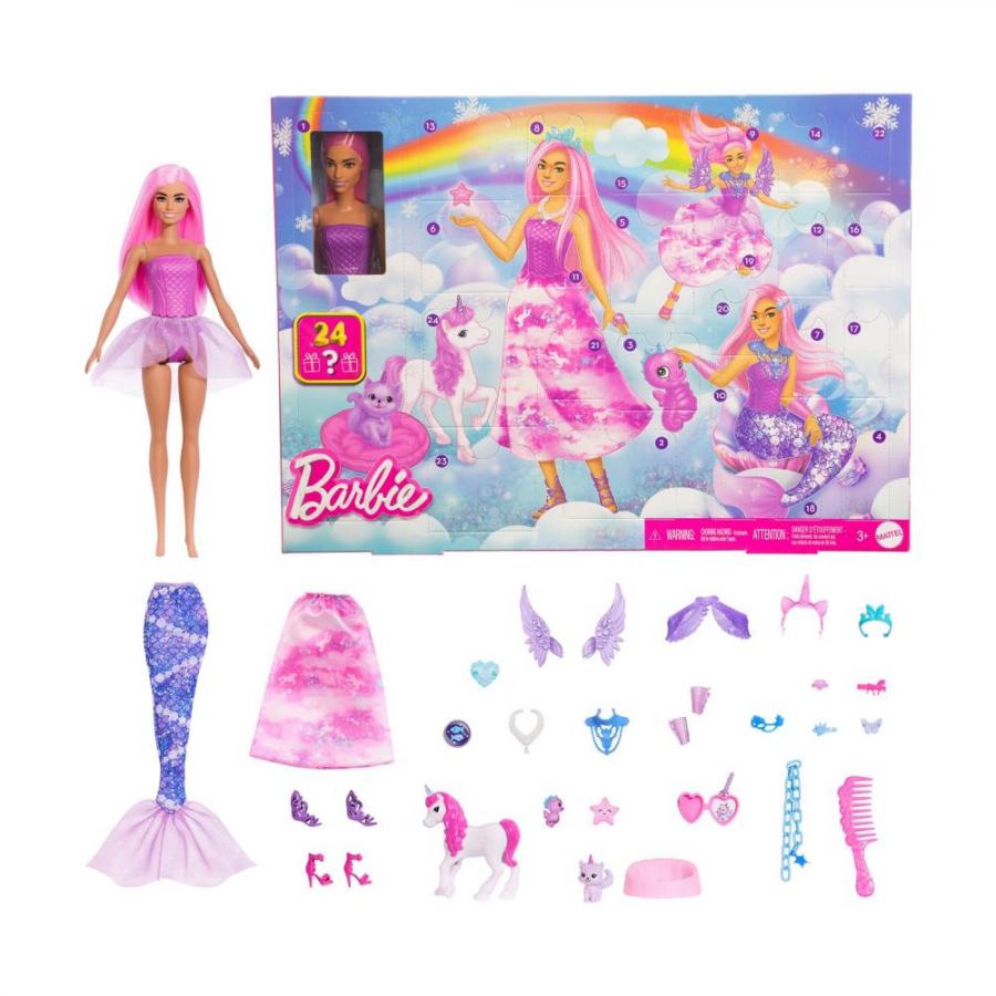 Mattel Barbie: Fantasy Dream World - Advent Calendar (JFL66)