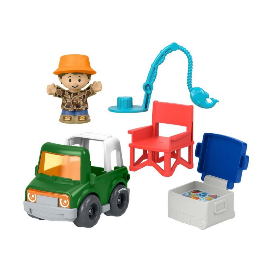 Fisher-Price Little People: Vehicles with Figure & Accessories Fishin (JMT86)