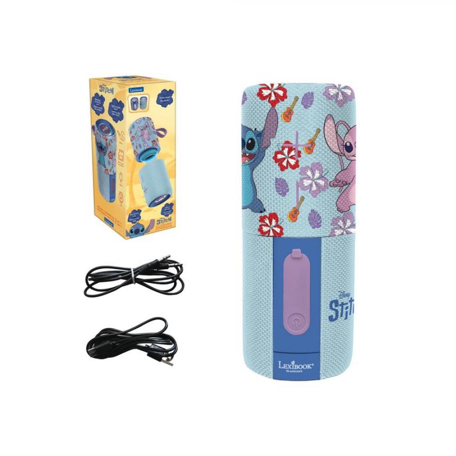 Lexibook Disney: Stitch - 2-in-1 Wireless Speaker (25.BTPDUO2D)