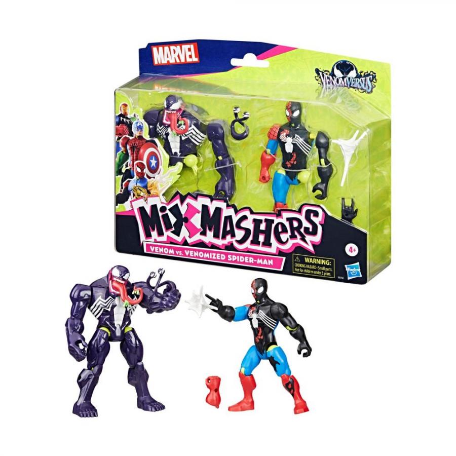 Hasbro Transformers: MixMashers - Multipack Venom vs. Venomized Spider-Man (F9194)