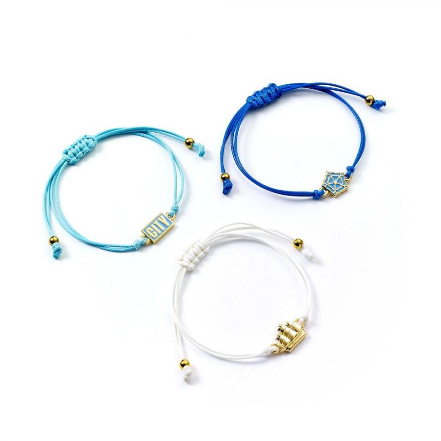 Carat Shop Manchester City FC - Friendship Bracelet Set (MCFB0001)