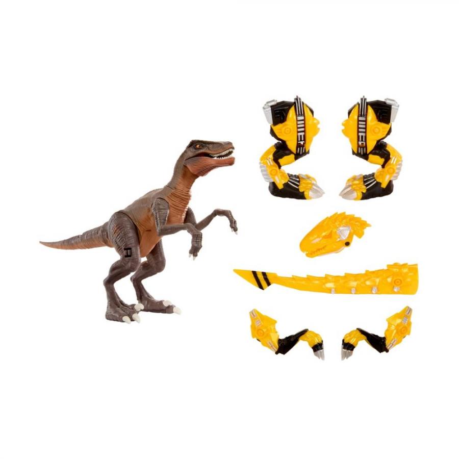 MGA Armorsaurs: Armor-Up Dinosaur - Yellow Raptor (552284)