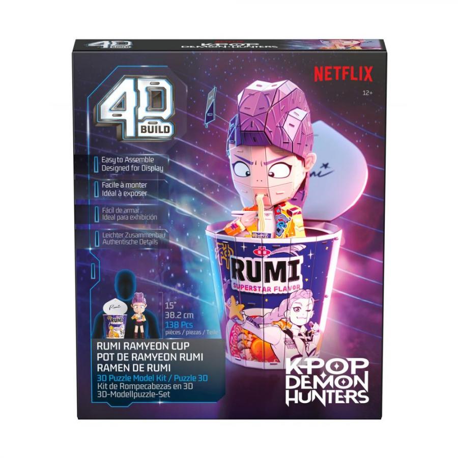 Spinmaster 4D Built: KPop Demon Hunters - Rumi Ramyeon Cup (607588)