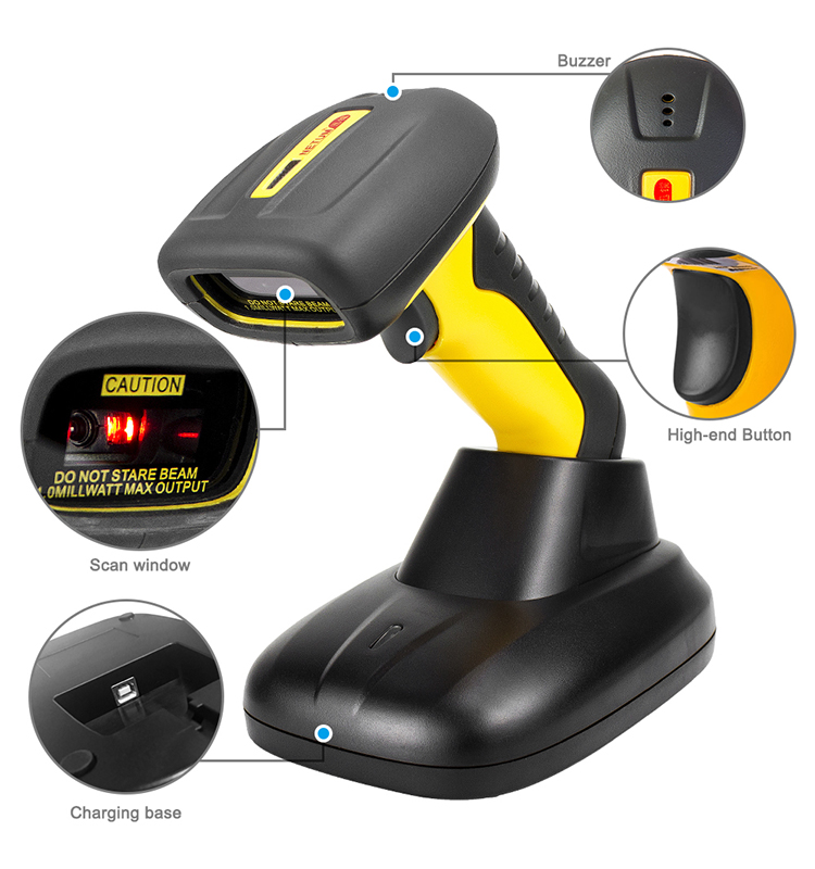 NETUM 3 IN 1 BLUETOOTH CCD INDUSTRIAL SCANNER