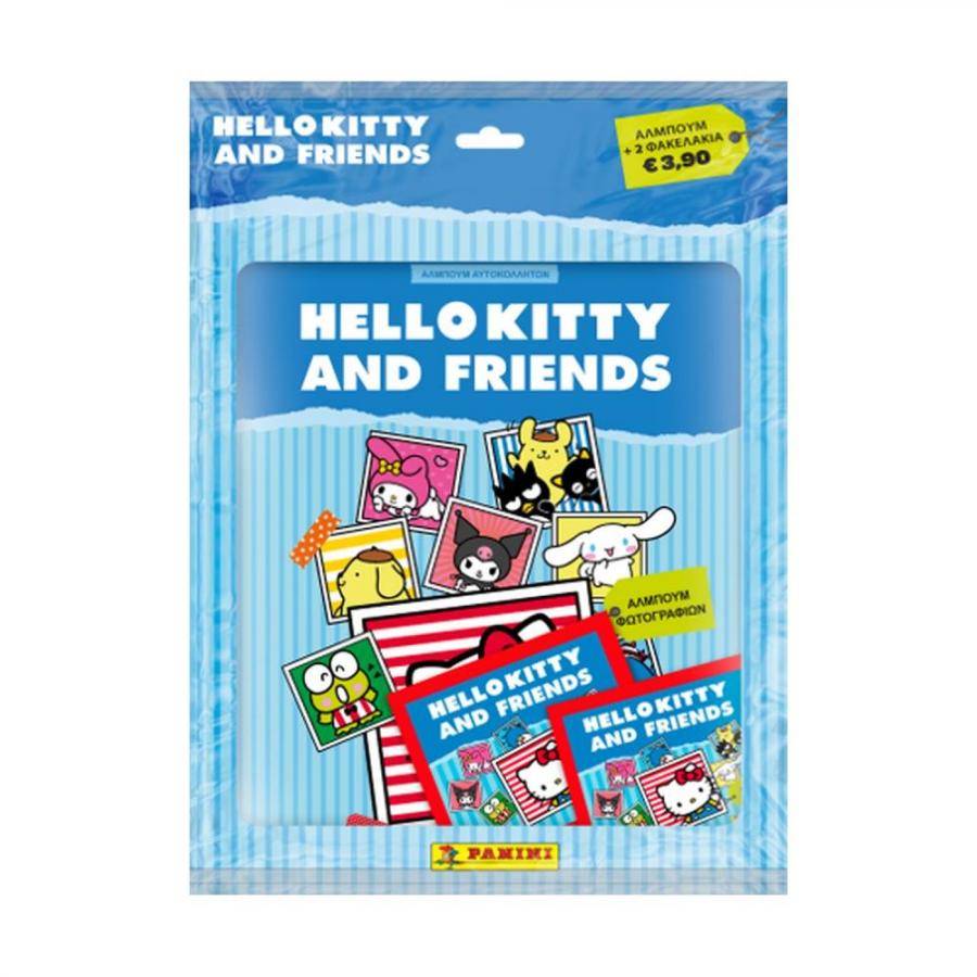 Panini Hello Kitty & Friends: Starter Pack (Sticker Album plus 2 packs)