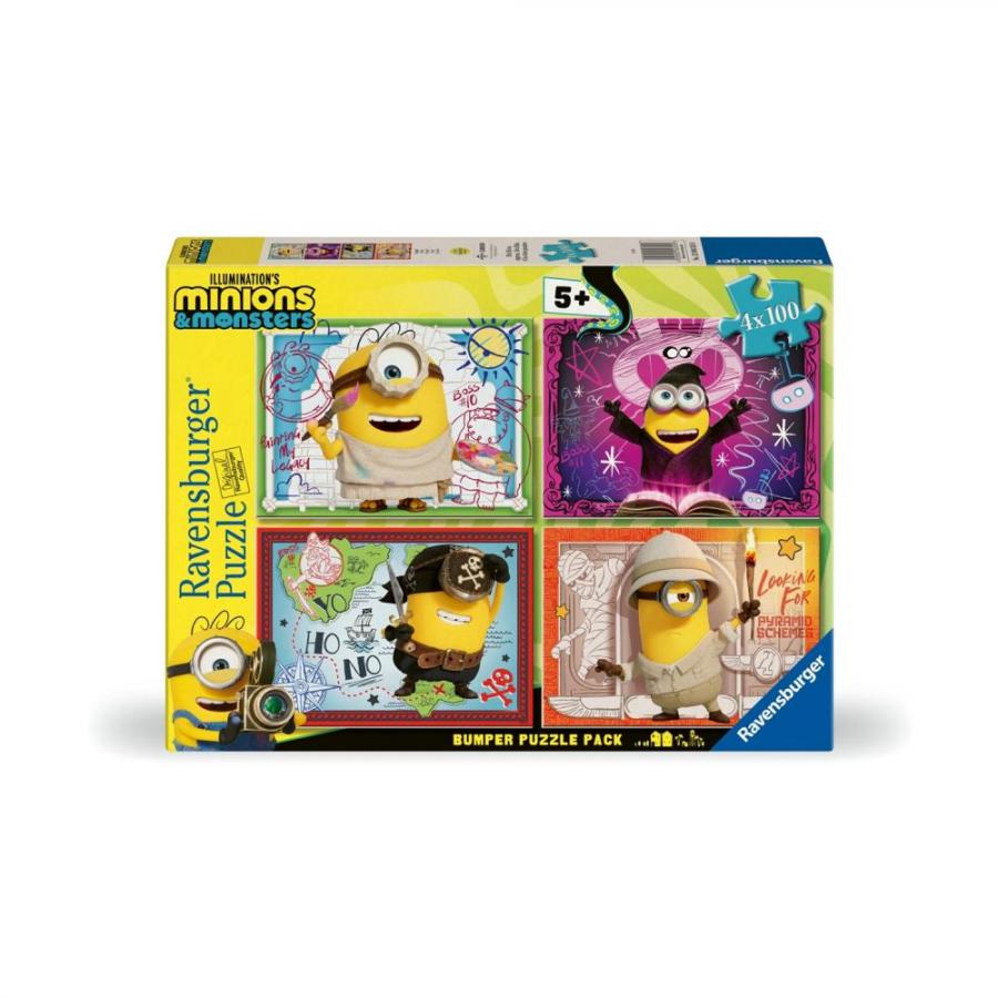 Ravensburger Puzzle: Minions 3 - 4x100pcs (12004353)