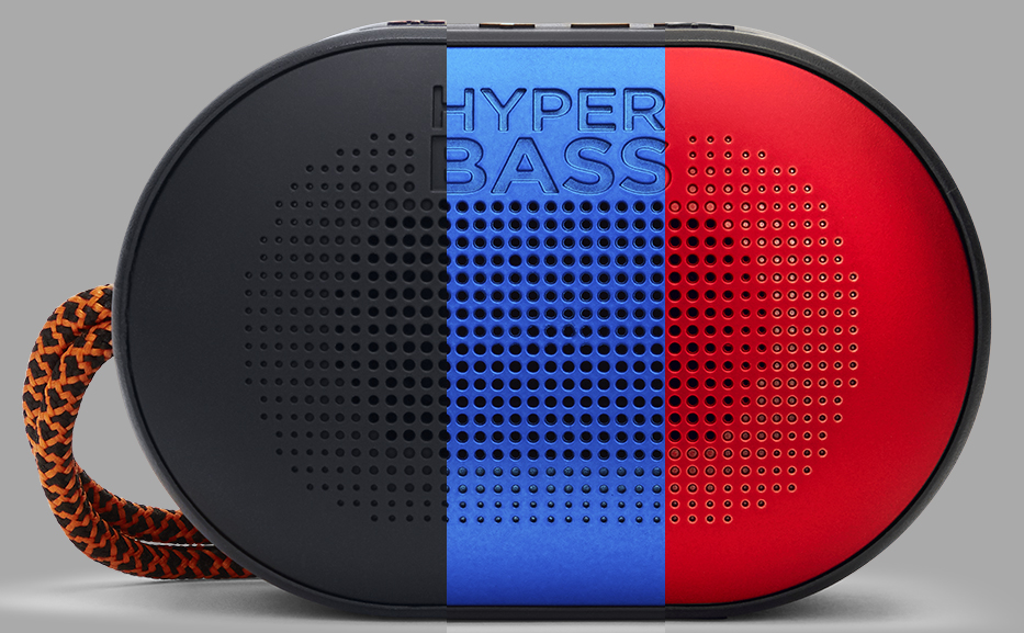 AIWA BLUETOOTH SPEAKER WITH RGB MULTI LIGHTING RMS 10W BLACK