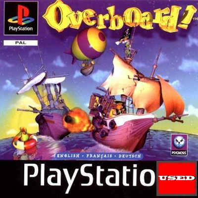  Overboard PSX USED (Unofficial Case/Disc Only)