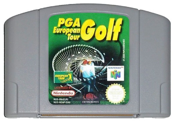 PGA European Tour Golf N64 UNBOXED