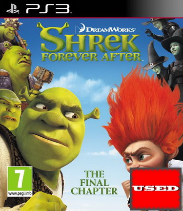 Shrek Forever After PS3 USED (German Cover)