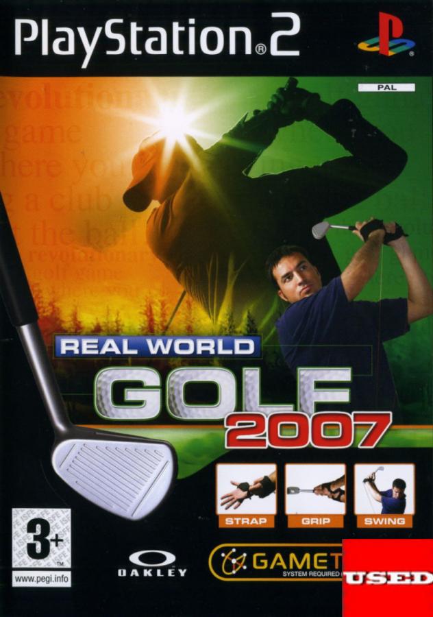Real World Golf 2007 PS2 USED (Game only)