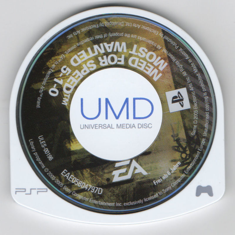 Need for Speed Most Wanted 5-1-0 PSP USED (UMD ONLY)