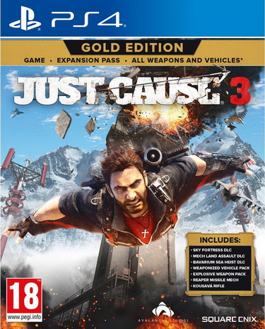 Just Cause 3 Gold Ed. PS4 NEW