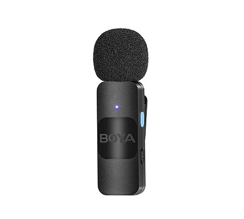 BOYA BY-V20 Wireless 2-person Lavalier Microphone for Android Mini Lapel USB-C connection