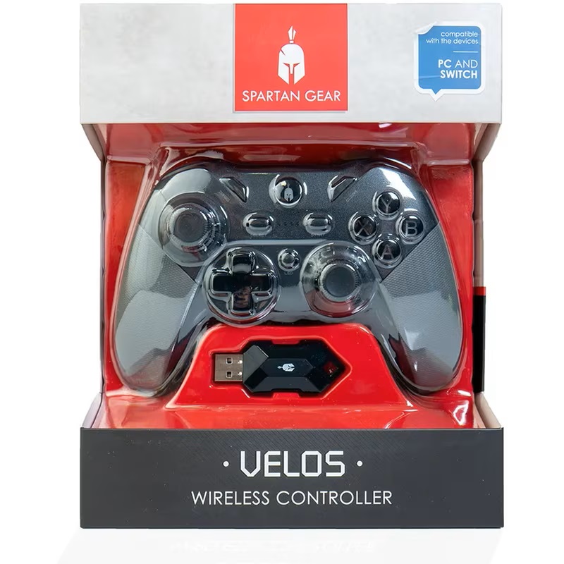 Spartan Gear - Velos Wireless Controller (Compatible with PC, Nintendo Switch)