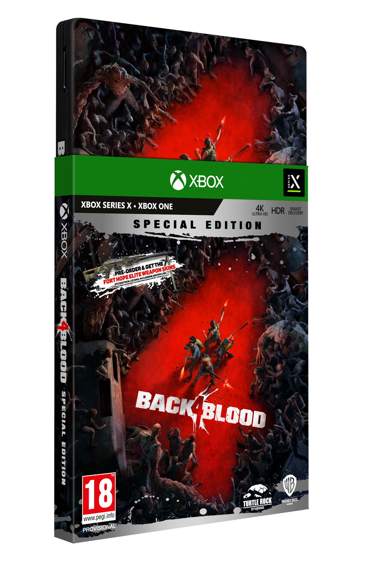 Back 4 Blood Special Steelbook Edition ( XONE & XBOX SERIES X ) NEW