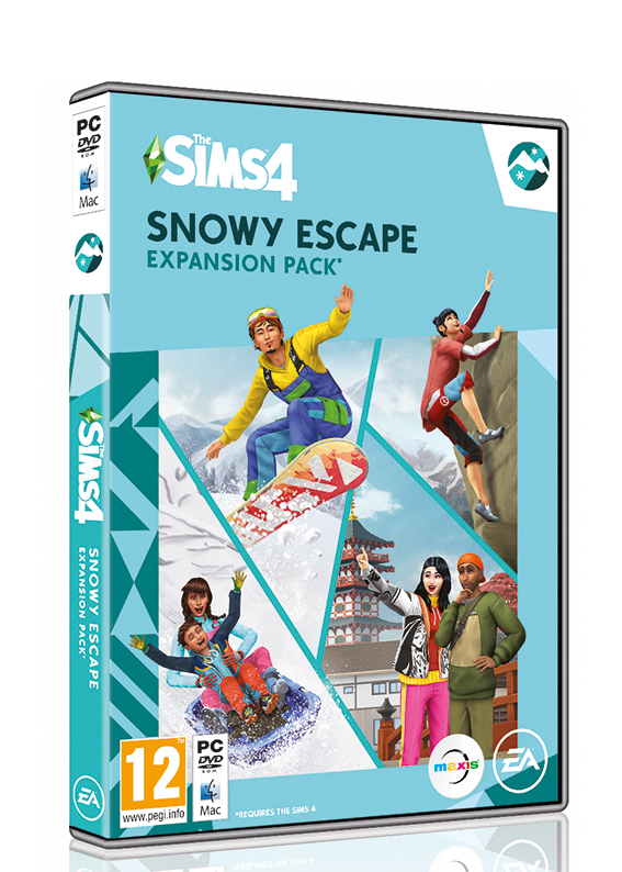 The Sims 4 (EP10) Snowy Escape Expansion Pack PC NEW