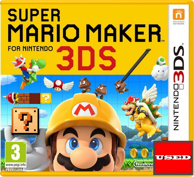 Super Mario Maker 3DS USED (Cart Only)
