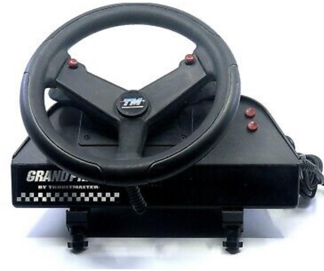Thrustmaster Grand Prix 1 Racing Wheel for MS -DOS / Windows 3.x / Windows 95 NEW (ΜΟΝΟ ΓΙΑ ΣΥΛΛΟΓΗ)