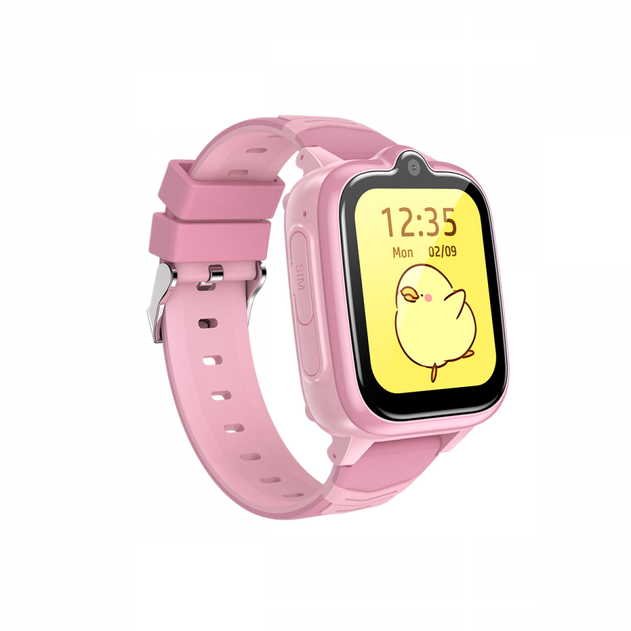 BLACKVIEW BT5.3 WATERPROOF-10M SMARTWATCH WITH DA GPT & LED TORCH PINK