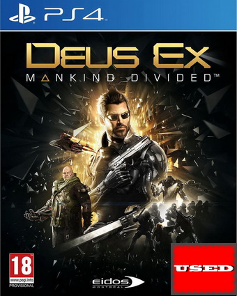 Deus Ex: Mankind Divided PS4 USED