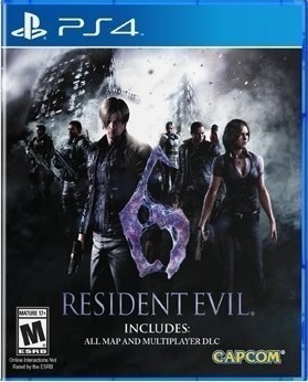 Resident Evil 6 HD (inc all map & dlc) PS4 NEW