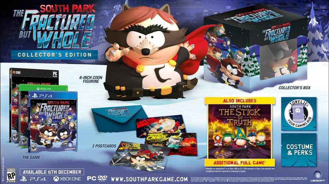 South Park: The Fractured But Whole Collector's Ed. XONE NEW