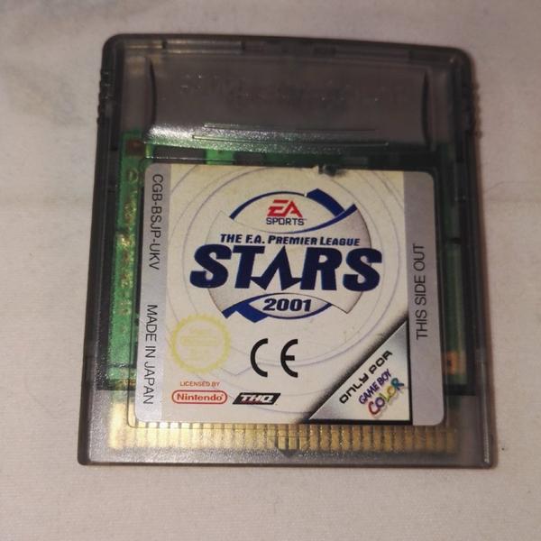 The F.A. Premier League Stars GameBoy Color UNBOXED