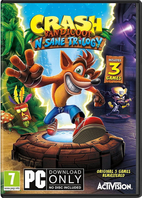 Crash Bandicoot N-Sane Trilogy PC  NEW