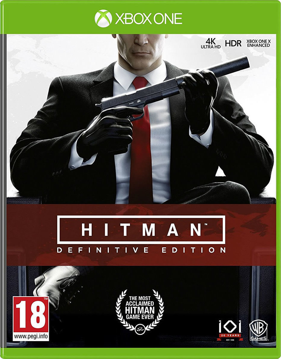 Hitman Definitive Edition (Steelbook+Game) XONE NEW (No Manual)