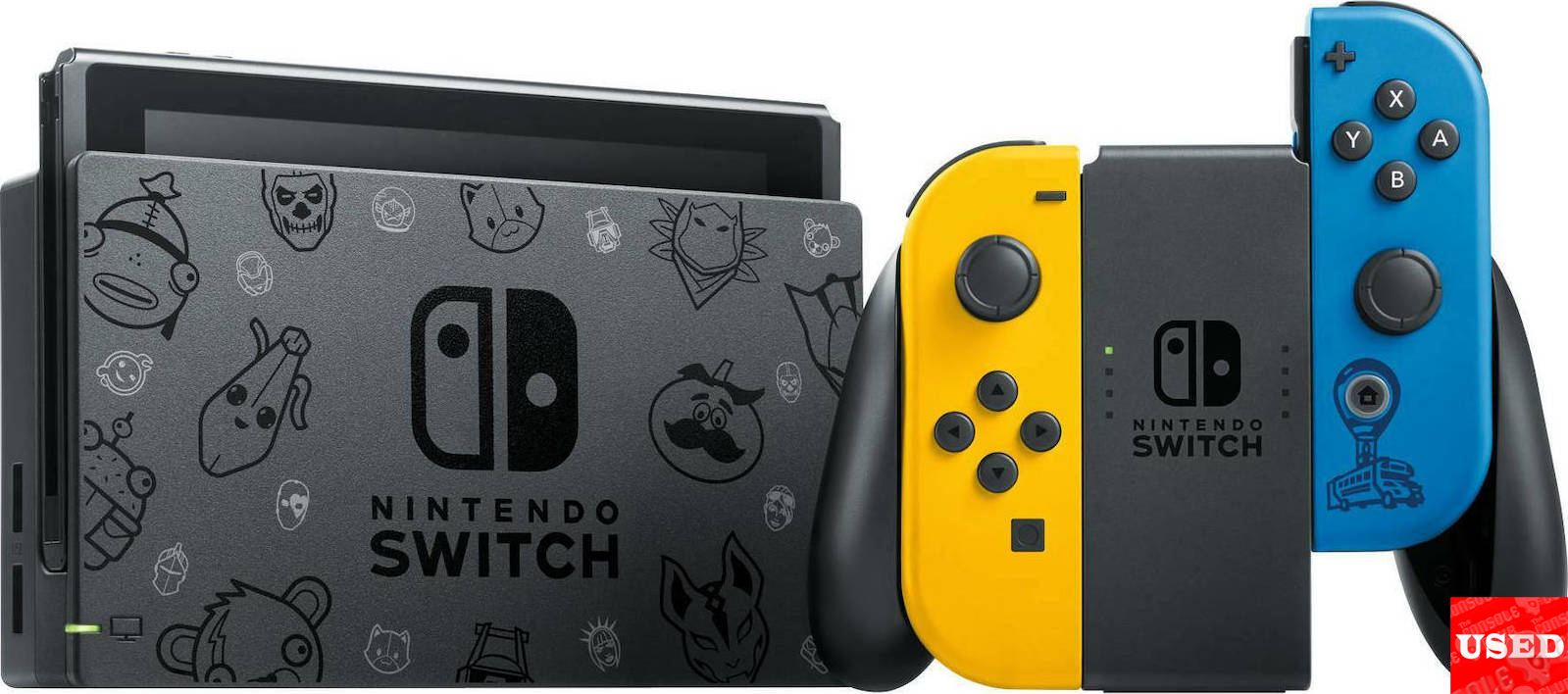 Nintendo Switch 32GB Fortnite Special Edition USED (UNBOXED)