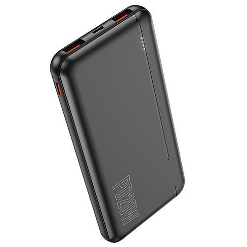 Lamtech Power Bank 10000mAh 22.5W με 2 Θύρες USB-A και Θύρα USB-C Power Delivery / Quick Charge 3.0 Μαύρο