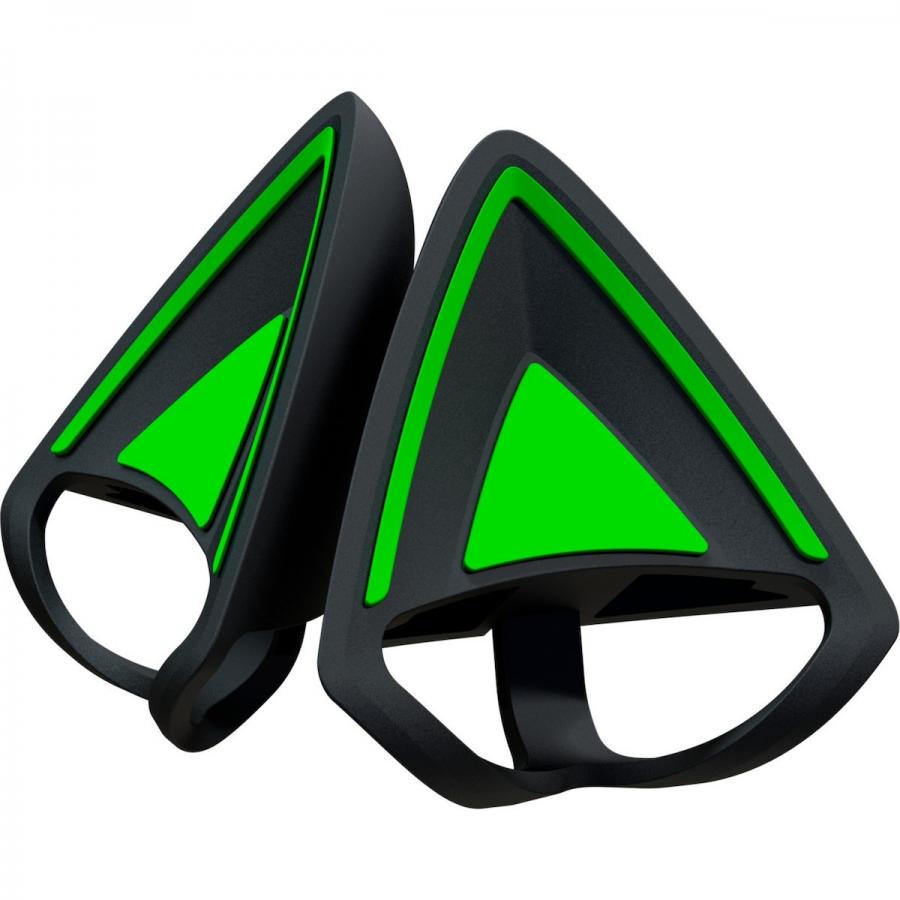Razer Kitty Ears V2 Black - Clip on Cat Ear - Gaming Headsets / Headphones - Universal Fit