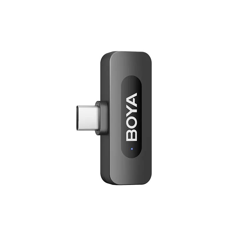 BOYA BY-V3 Combo Mobile Wireless Mic for Android iPhone (USB-C & Lightning) 2 person vlog w charging