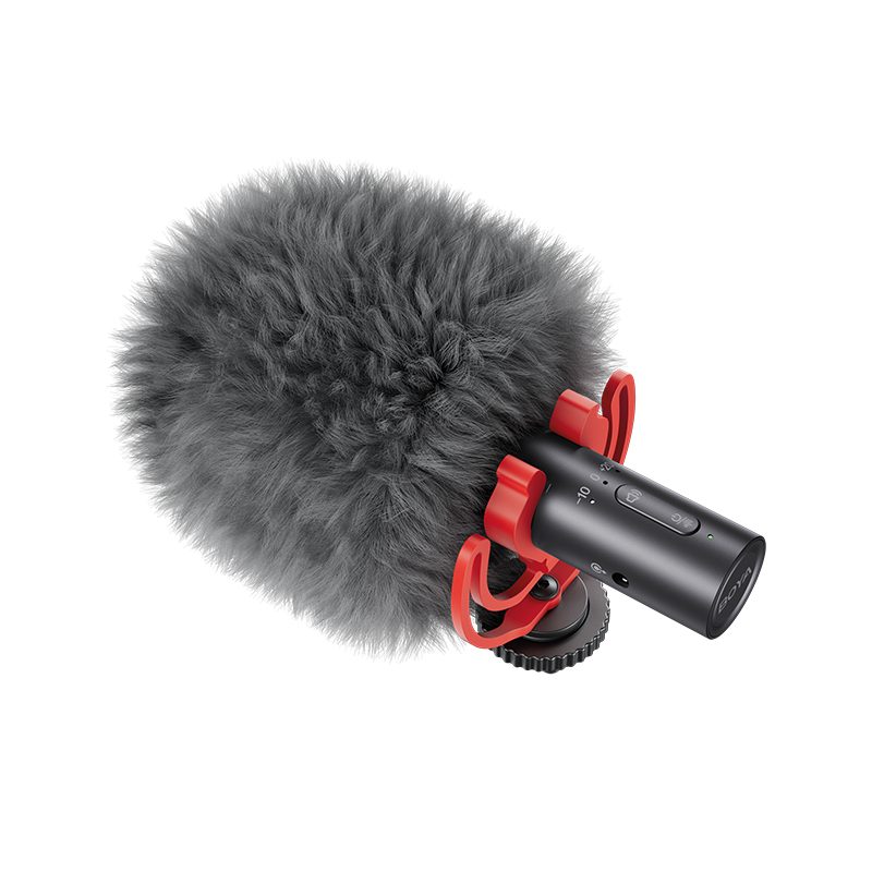 BOYA BY-MM1 AI - On Camera Shotgun Mic with AI Noise Cancellation, APP, EQ, 3,5mm/USB-C