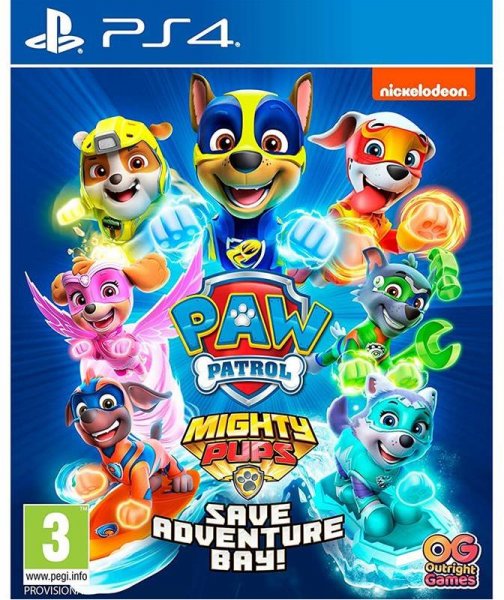 PAW Patrol: On a roll + PAW Patrol Mighty Pups Compilation PS4 NEW