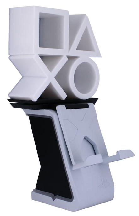 EXG Ikons by Cable Guys: Playstation Ikon - Light Up Phone & Controller Charging Stand (CGIKPS400452)