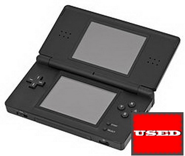 Nintendo DS Lite Black USED (Unboxed) (Without GameBoy Advance Slot/Good Condition)