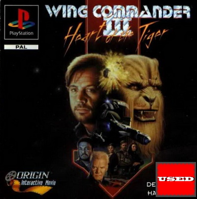Wing Commander III: Heart of the Tiger PSX USED 