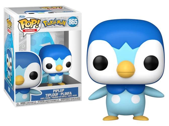 Funko Pop! Games: Pokemon - Piplup  #865  Vinyl Figure