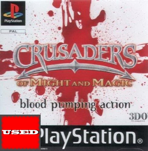 Crusaders Of Might And Magic PSX USED (Damaged Case/No Manual)