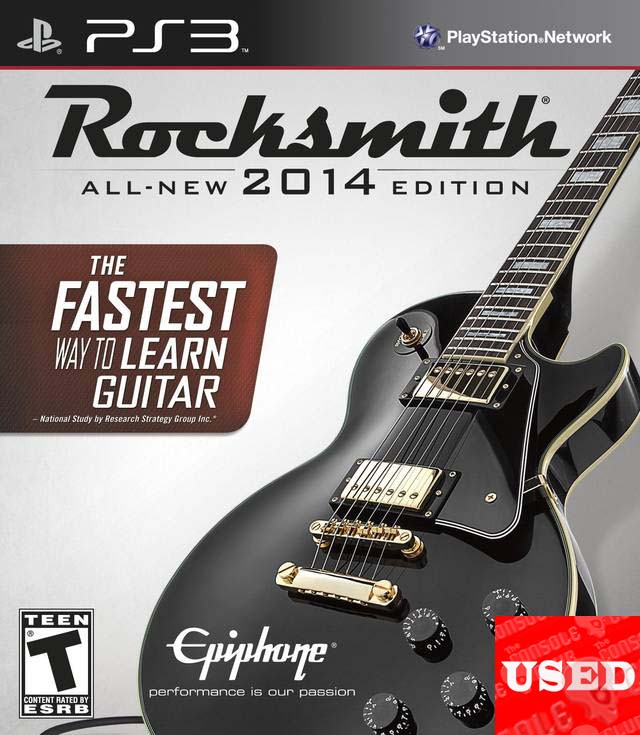 Rocksmith 2014 Edition PS3 USED (Only Game) (NTSC)