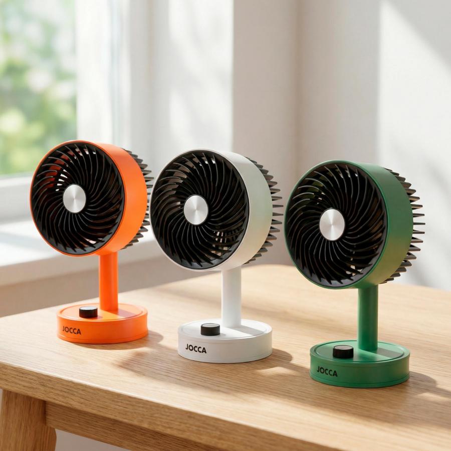 JOCCA PORTABLE TABLE FAN ORANGE