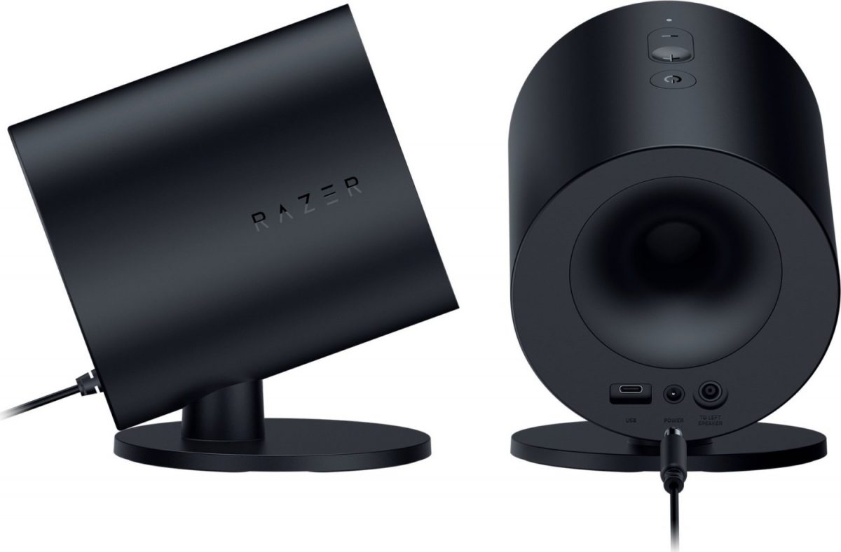 Razer Nommo V2 X - Gaming 2.0 Speakers - THX - Audio Controls - USB/Bluetooth 5.0 - PC/PS5/Mobile