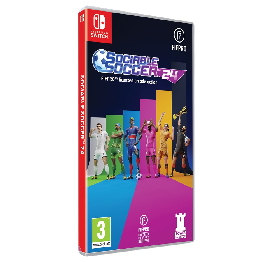 Sociable Soccer 24  Nintendo Switch  NEW