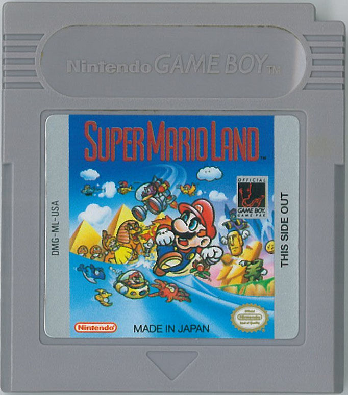 Super Mario Land GameBoy UNBOXED (Worn Sticker)