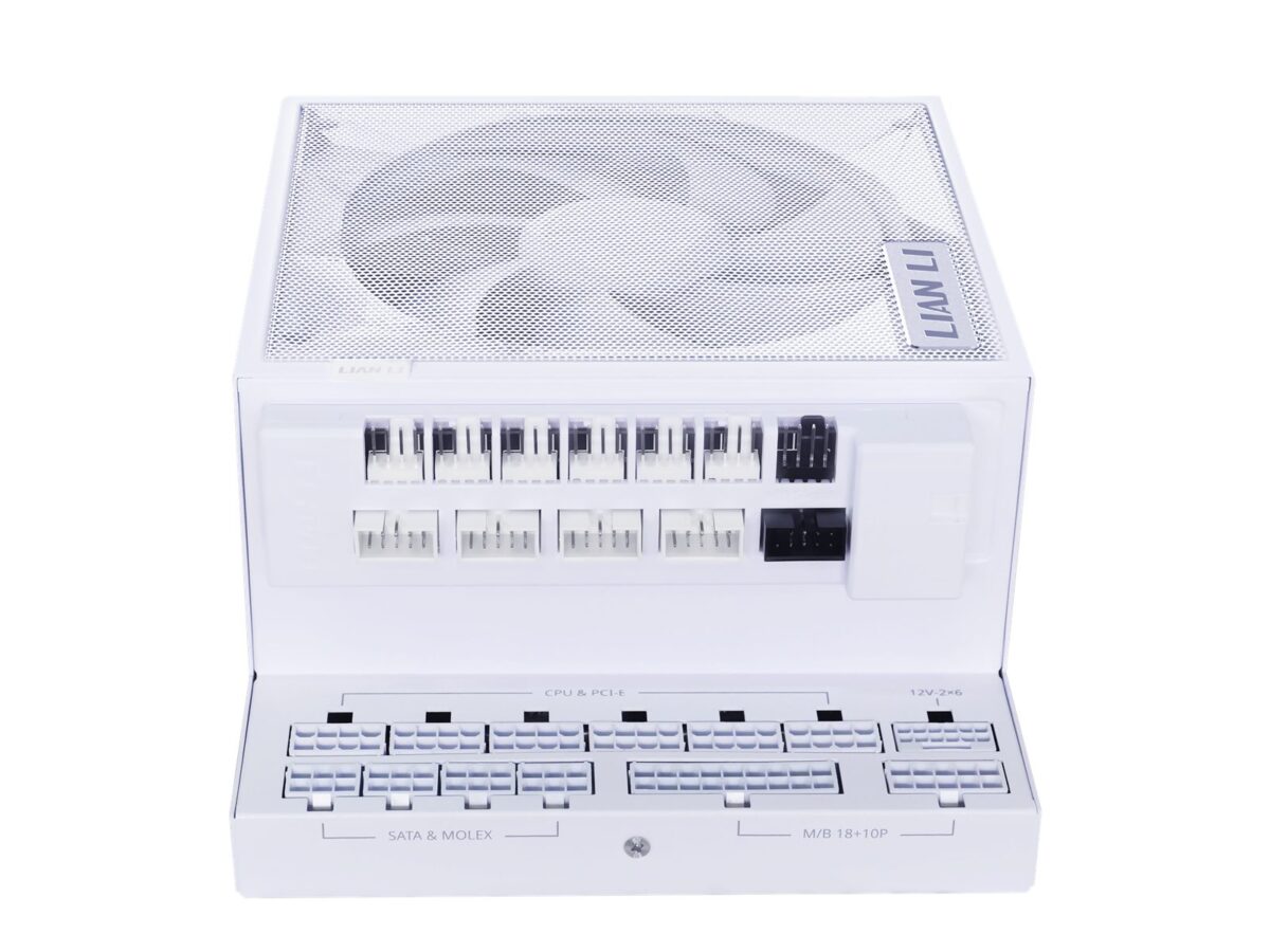 Lian Li Edge 1200W White 80+ Gold (with USB HUB), Fully Modular ATX PSU